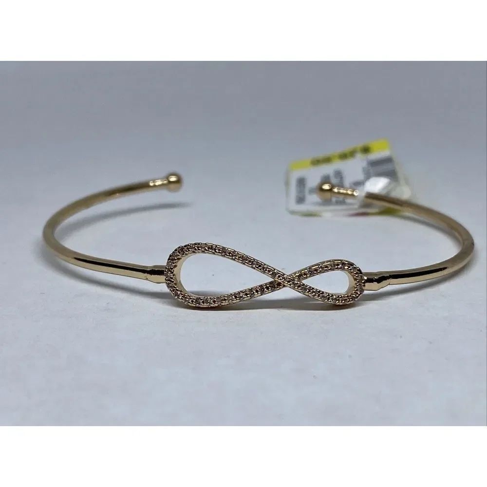 Charter Club Pavé Infinity Cuff Bracelet MSRP $29.50 CP500